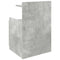 vidaXL Bedside Cabinets 2 pcs with 2 Drawers Concrete Grey 40x36.5x62 cm