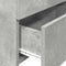 vidaXL Bedside Cabinets 2 pcs with 2 Drawers Concrete Grey 40x36.5x62 cm