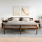 vidaXL Bedside Cabinets 2 pcs with 2 Drawers Smoked Oak 40x36.5x62 cm