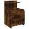 vidaXL Bedside Cabinets 2 pcs with 2 Drawers Smoked Oak 40x36.5x62 cm