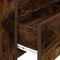 vidaXL Bedside Cabinets 2 pcs with 2 Drawers Smoked Oak 40x36.5x62 cm