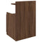 vidaXL Bedside Cabinet with 2 Drawers Brown Oak 40x36.5x62 cm
