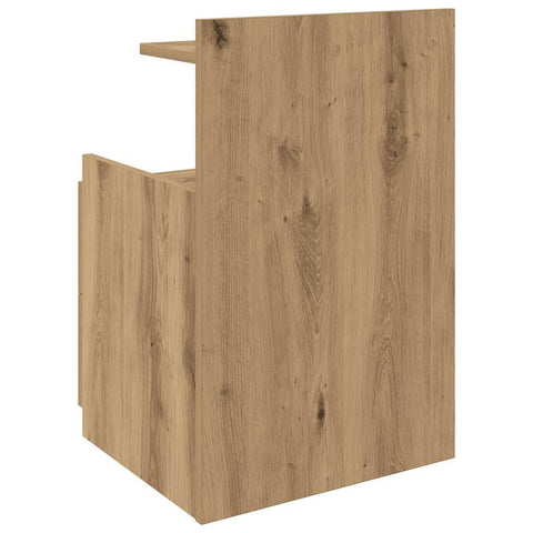 vidaXL Bedside Cabinets 2 pcs with 2 Drawers Artisan Oak 40x36.5x62 cm