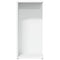 vidaXL Bedside Table White 46.5x29x61 cm Engineered Wood