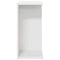 vidaXL Bedside Tables 2 pcs White 46.5x29x61 cm Engineered Wood