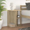 vidaXL Bedside Table Sonoma Oak 46.5x29x61 cm Engineered Wood