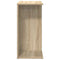 vidaXL Bedside Table Sonoma Oak 46.5x29x61 cm Engineered Wood