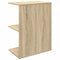 vidaXL Bedside Table Sonoma Oak 46.5x29x61 cm Engineered Wood