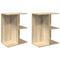 vidaXL Bedside Tables 2 pcs Sonoma Oak 46.5x29x61 cm Engineered Wood