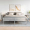 vidaXL Bedside Tables 2 pcs Concrete Grey 46.5x29x61 cm Engineered Wood