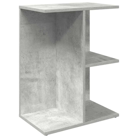 vidaXL Bedside Tables 2 pcs Concrete Grey 46.5x29x61 cm Engineered Wood