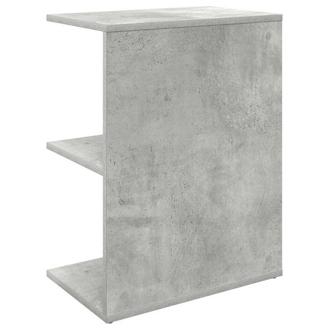 vidaXL Bedside Tables 2 pcs Concrete Grey 46.5x29x61 cm Engineered Wood