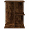 vidaXL Bedside Tables 2 pcs Smoked Oak 46.5x29x61 cm Engineered Wood