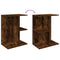 vidaXL Bedside Tables 2 pcs Smoked Oak 46.5x29x61 cm Engineered Wood