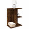 vidaXL Bedside Tables 2 pcs Smoked Oak 46.5x29x61 cm Engineered Wood