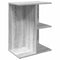 vidaXL Bedside Table Grey Sonoma 46.5x29x61 cm Engineered Wood