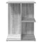 vidaXL Bedside Tables 2 pcs Grey Sonoma 46.5x29x61 cm Engineered Wood