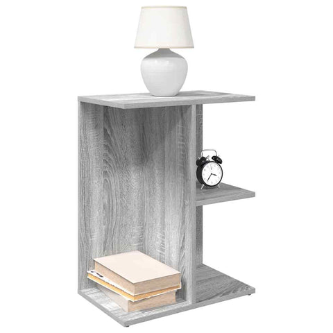 vidaXL Bedside Tables 2 pcs Grey Sonoma 46.5x29x61 cm Engineered Wood