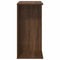 vidaXL Bedside Tables 2 pcs Brown Oak 46.5x29x61 cm Engineered Wood