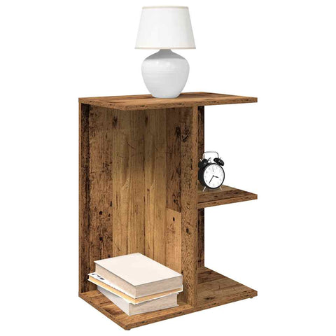 vidaXL Bedside Tables 2 pcs Old Wood 46.5x29x61 cm Engineered Wood