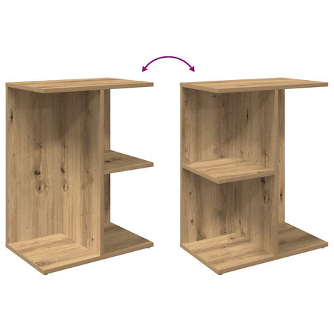 vidaXL Bedside Table Artisan Oak 46.5x29x61 cm Engineered Wood
