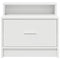 vidaXL Bedside Cabinets with Drawer 2 pcs White 51x31x47 cm
