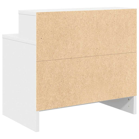 vidaXL Bedside Cabinets with Drawer 2 pcs White 51x31x47 cm