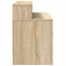 vidaXL Bedside Cabinet with Drawer Sonoma Oak 51x31x47 cm