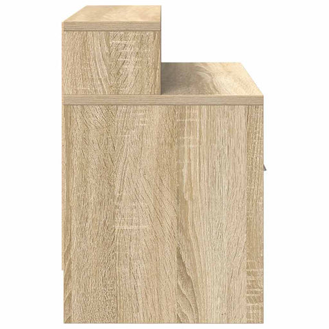 vidaXL Bedside Cabinets with Drawer 2 pcs Sonoma Oak 51x31x47 cm