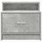 vidaXL Bedside Cabinets with Drawer 2 pcs Concrete Grey 51x31x47 cm