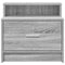 vidaXL Bedside Cabinets with Drawer 2 pcs Grey Sonoma 51x31x47 cm