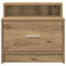 vidaXL Bedside Cabinets with Drawer 2 pcs Artisan Oak 51x31x47 cm