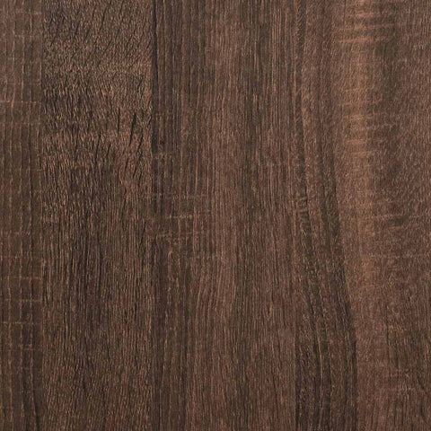 vidaXL Desk with Drawer and Shelf Brown Oak 102x62x77.5 cm Engineered Wood