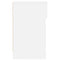 vidaXL Bedside Cabinet with Drawer White 20x36x60 cm