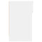 vidaXL Bedside Cabinets with Drawer 2 pcs White 20x36x60 cm