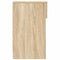 vidaXL Bedside Cabinets with Drawer 2 pcs Sonoma Oak 20x36x60 cm