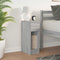 vidaXL Bedside Cabinet with Drawer Grey Sonoma 20x36x60 cm