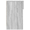 vidaXL Bedside Cabinets with Drawer 2 pcs Grey Sonoma 20x36x60 cm