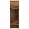 vidaXL Bedside Cabinet with Drawer Old Wood 20x36x60 cm