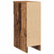 vidaXL Bedside Cabinet with Drawer Old Wood 20x36x60 cm