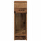 vidaXL Bedside Cabinets with Drawer 2 pcs Old Wood 20x36x60 cm