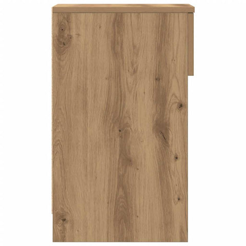 vidaXL Bedside Cabinets with Drawer 2 pcs Artisan Oak 20x36x60 cm