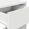 vidaXL Bedside Cabinet with Drawer White 35x34x66.5 cm