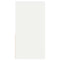 vidaXL Bedside Cabinets with Drawer 2 pcs White 35x34x66.5 cm