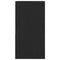 vidaXL Bedside Cabinets with Drawer 2 pcs Black Oak 35x34x66.5 cm