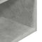 vidaXL Bedside Cabinet with Drawer Concrete Grey 35x34x66.5 cm