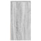 vidaXL Bedside Cabinet with Drawer Grey Sonoma 35x34x66.5 cm