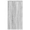 vidaXL Bedside Cabinets with Drawer 2 pcs Grey Sonoma 35x34x66.5 cm