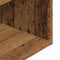 vidaXL Bedside Cabinets with Drawer 2 pcs Old Wood 35x34x66.5 cm
