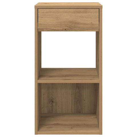 vidaXL Bedside Cabinets with Drawer 2 pcs Artisan Oak 35x34x66.5 cm